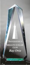 Faceted Obelisk Acrylic Award - MD
